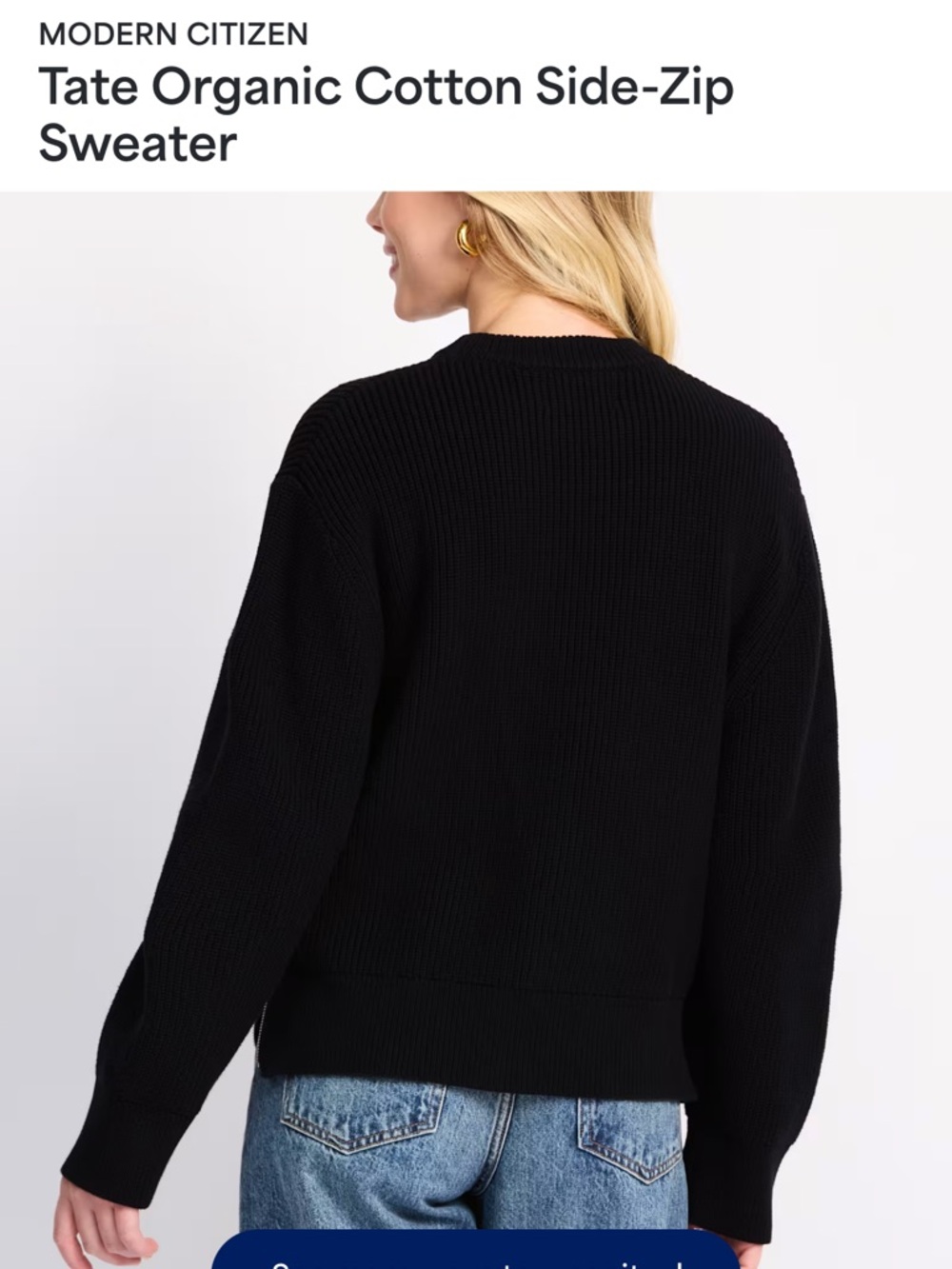 Modern Citizen Tate Ribbed Sweater - Picture 7 of 8